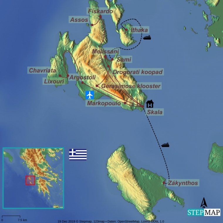 Kreeka saared - Kefalonia, Zakynthose ja Ithaka kultuuri- ja puhkusereis