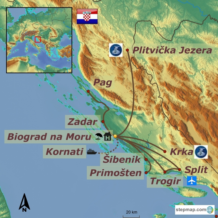Horvaatia - 101 dalmaatsia elamust