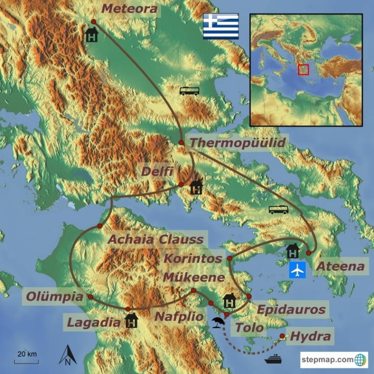 Kreeka - klassikaline ringreis