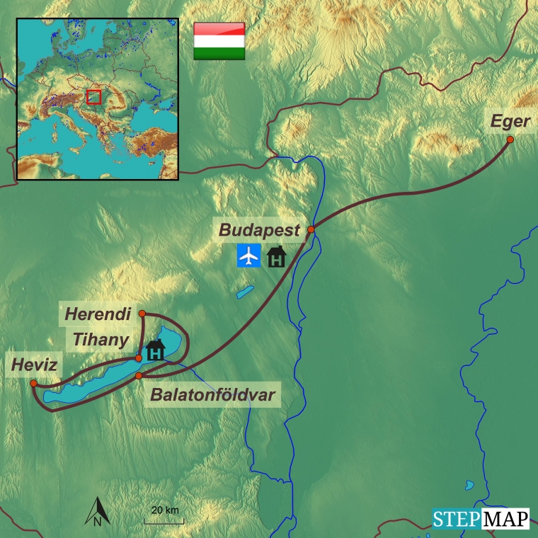Ungari- suursugune Budapest, Eger ja Balaton