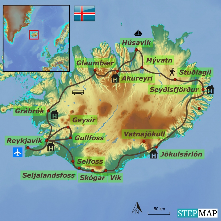 Island - suur ringreis