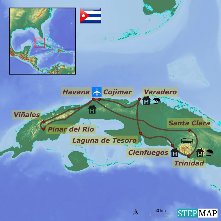Kuuba ringreis ja rannapuhkus Varaderos