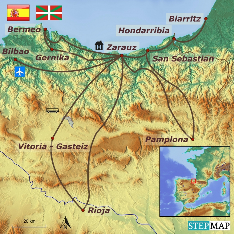 Hispaania - Baskimaa kultuuri- ja puhkusereis