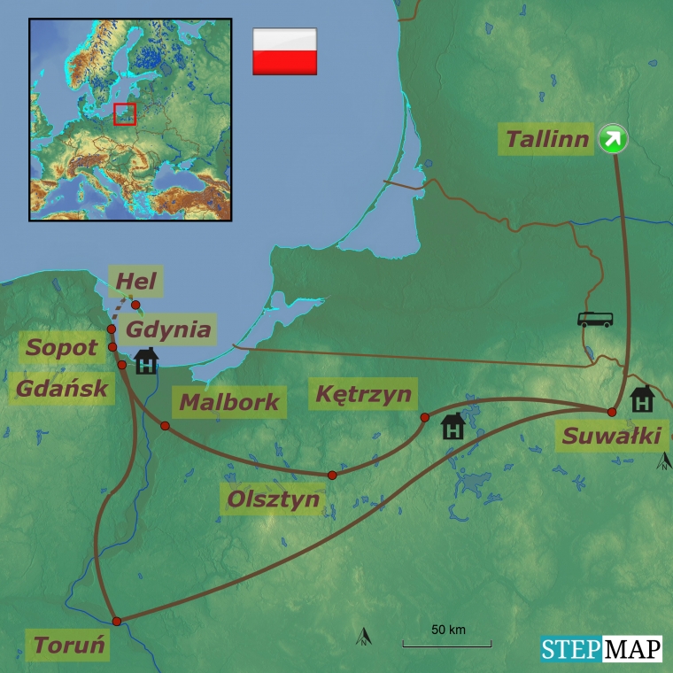 Poola - ajalooline Ida-Preisimaa
