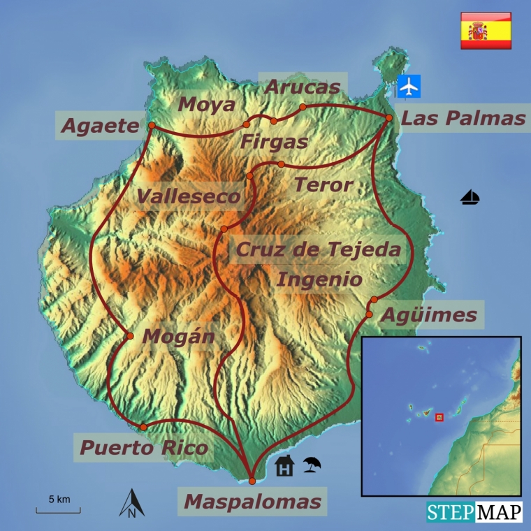 Hispaania - Gran Canaria kultuuri- ja puhkusereis