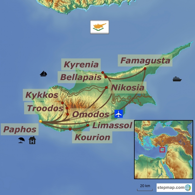 Küprose kultuuri- ja puhkusereis