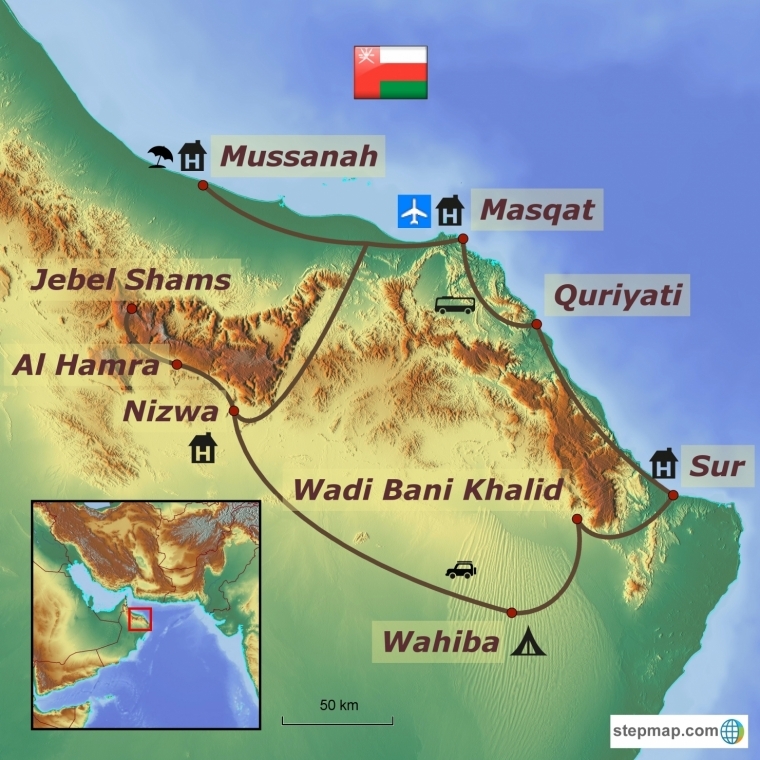 Omaan - Sultaniriigi parimad palad