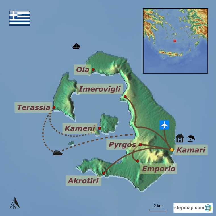 Kreeka - lummav Santorini kultuuri- ja puhkusereis