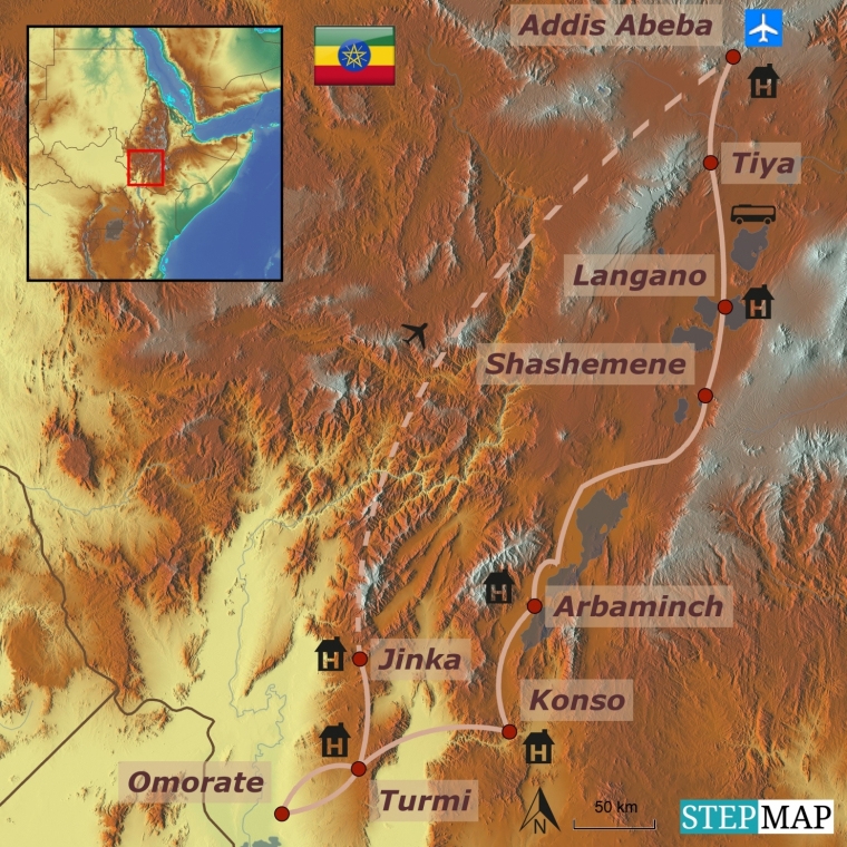 Etioopia - Omo oru hõimud