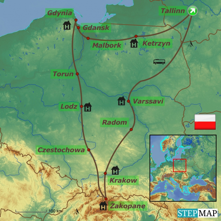 Poola - suur ringreis