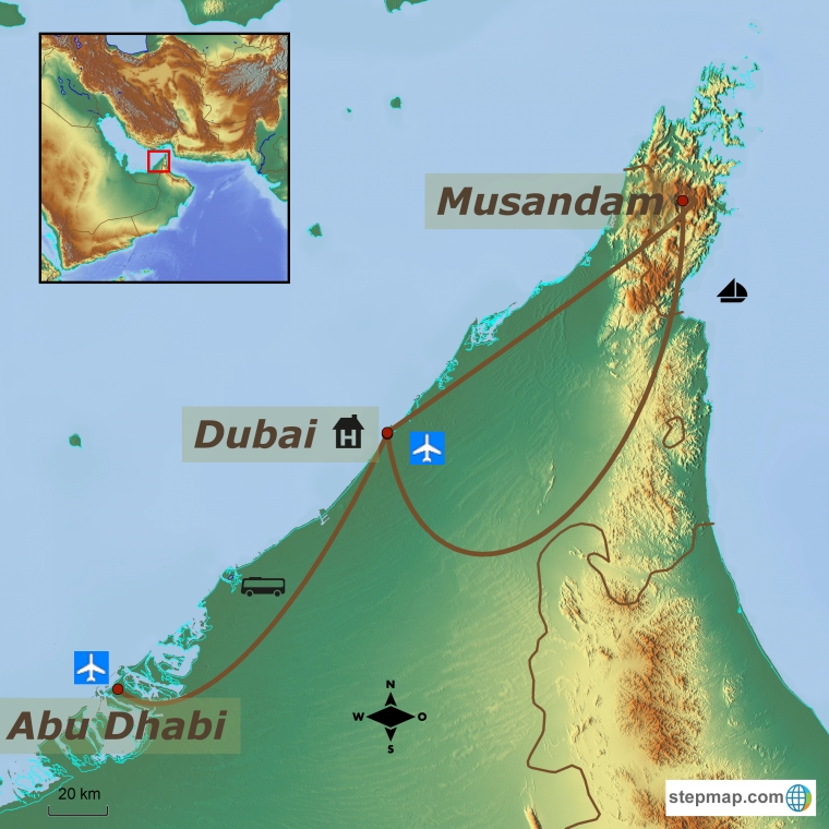 Dubai kultuuri- ja puhkusereis