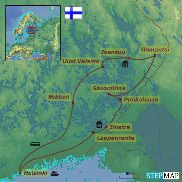 Soome - Karjala ja Savo