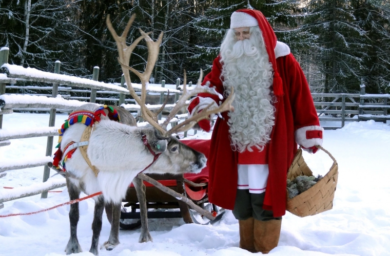 Soome - Lapimaale külla jõuluvanale