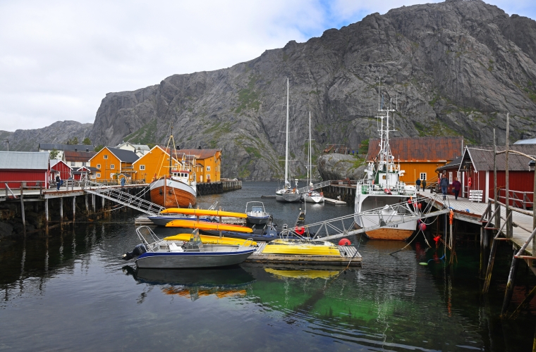 Norra - kesköine päike ja Nordkapp